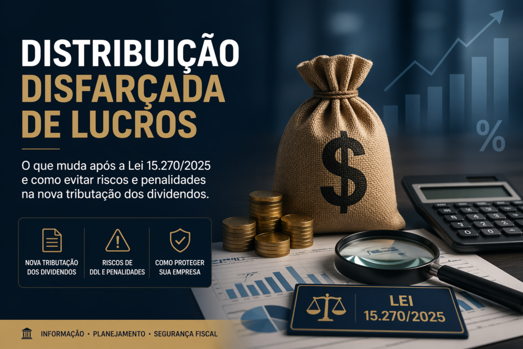 Distribuição Disfarçada de Lucros após a Lei 15.2702025 (DDL)